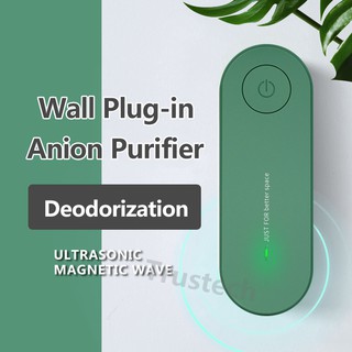 Anion Purifier Wall Plug-in Negative Ion Air Purifier Elimination Of Odor Formaldehyde Oil Smog PM 2.5 Smoke Sterilization Machine Deodorization Protable Household Kitchen Toilet Smell Deodorizer Toilet Sterilizer Odor Removal