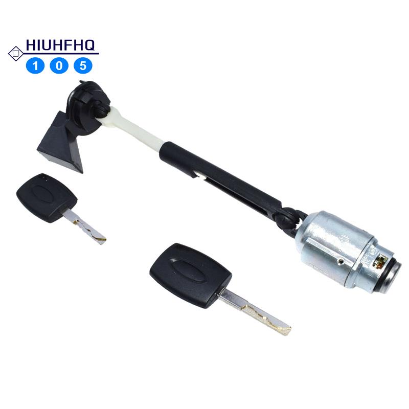 ชุดล็อคฝากระโปรงหน้ารถยนต์ พร้อมกุญแจ 2 ชิ้น 4M5Aa16B970Ab สําหรับ Ford Focus Ii Mk2 2004-2012
