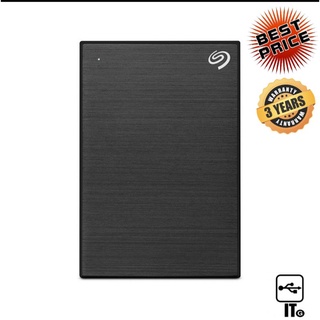 1 TB EXT HDD 2.5 SEAGATE ONE TOUCH WITH PASSWORD PROTECTION BLACK (STKY1000400) ประกัน 3*0*0 ฮาร์ดดิสก์พกพา ฮาร์ดดิสก์