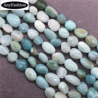 Amazonite Beads ลูกปัดหินธรรมชาติกึ่งมีค่าผิดปกติ DIY สำหรับสร้อยข้อมือ