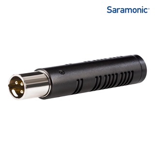 Saramonic SR-AXM3 ไมโครโฟนช็อตกันมินิติดกับมิกเซอร์รวมเสียงไมโครโฟนหรือไมค์ไร้สายติดกล้องไมค์คอนเดนเซอร์ 3-pin XLR