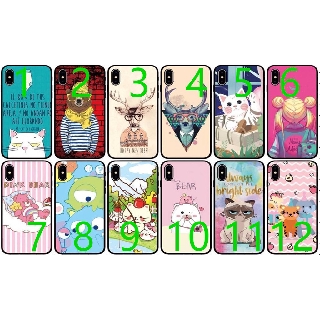 เคสมาใหม่ สีสันสดใส ลายน่ารัก iphone6 OPPO A7 A5s vivo Y81i V11 สินค้าพร้อมส่ง