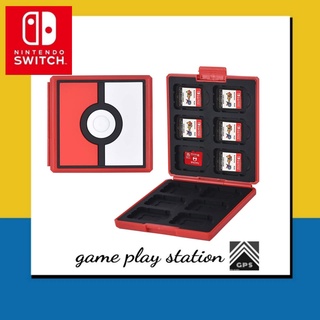 nintendo switch premium game card case pokeball