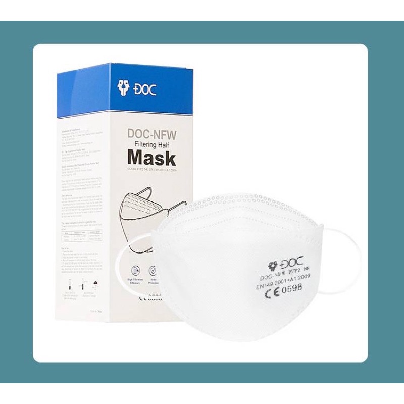 หน้ากากอนามัย Filtering Half : FFP2
