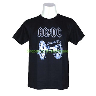 เสื้อวง Ac/Dc เสื้อไซส์ยุโรป acdc เอซี/ดีซี PTA251 เสื้อยืดแฟชั่นวงดนตรี