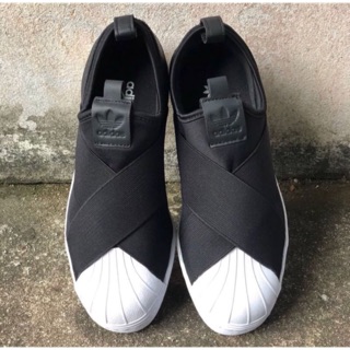 Adidas Slip on ป้ายดำ แท้ 100%