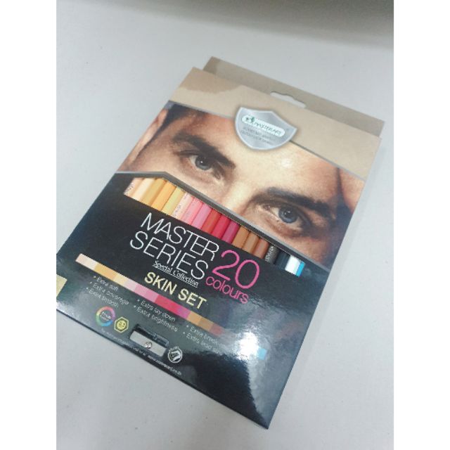 Master series 20 colours skin set