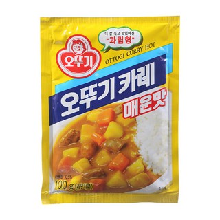 โอโตกิผงเครื่องแกงกะหรี่กึ่งสำเร็จรูปรสเผ็ดมาก 100กรัม Otoki, instant curry powder, very spicy, 100 grams