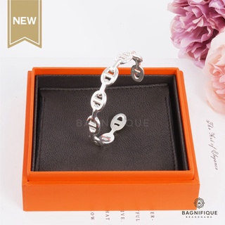 HERMES BRACELET ENCHAINEE SILVER SIZE LG 17 CM