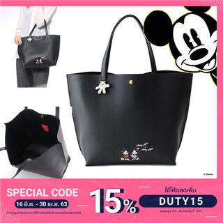 กระเป๋ามิกกี้เมาส์ สีดำ หนัง PU สวย หรู ดูดี Disney limited edition Mickey Minnie