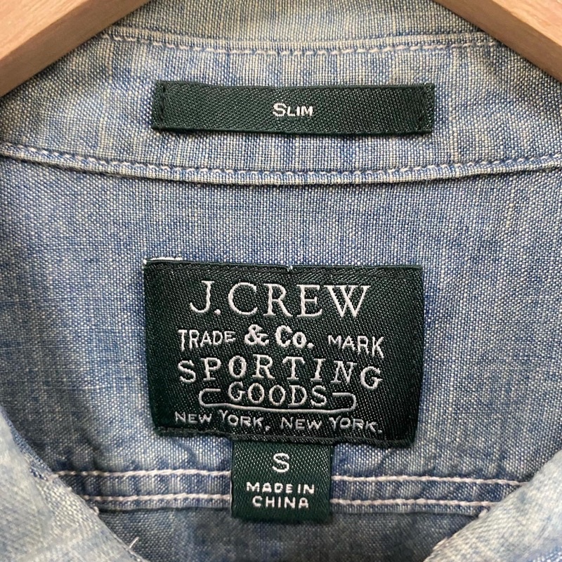 J.Crew Chinstrap Chambray Work Shirt #3