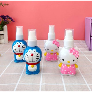 ขวดสเปรย์คิตตี้ Hello kitty โดเรม่อน ขวดสเปรย์ใส่แอลกอฮอล แบบพกพา ขนาดจุ 50 ml.