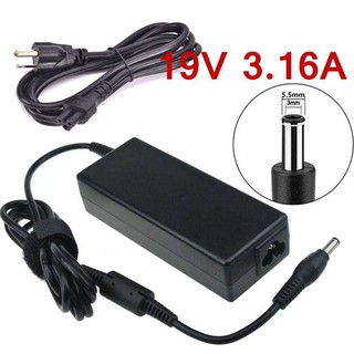 new shop2018!!!Samsung Adapter 19V/3.16A 5.5 x 3.0mm (Black)