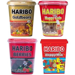 Haribo ฮาริโบ้ เยลลี่ผลไม้รูปหมีนำเข้า 175 กรัม มีให้เลือก 4 รสชาติ (โกลด์แบร์/โคล่า/เบอร์รี่/ผลไม้รวม)