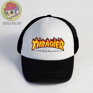 TRASHER สั่งซื้อ | หมวกรถบรรทุก | หมวกแก๊ป สําหรับผู้ชาย | รถบรรทุก | เบสบอล | ยี่ห้อ | หมวกตาข่าย | Gocaps หมวกแก๊ป