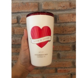 Starbucks MiiR 12 oz valentine collection