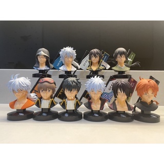 [10ตัว] Gintama complete set Bust figure กินทามะ งานหัว ฟิกเกอร์ ครบเซ็ต