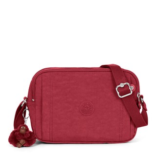 Kipling Benci Metallic Handbag - red ของแท้ พร้อมส่ง