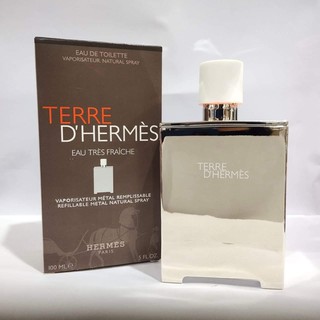 【ของแท้ 💯% 】⚡️ส่งฟรี 🚚 น้ำหอม Hermes Terre DHermes for Men EDT 100 ml. *กล่องขาย*