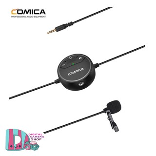 ไมโครโฟน COMICA SIG.LAV V03 Omni-Directional Video Lavalier Microphone for Camera &amp;Smartphone