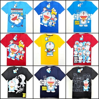 ลดราคาพิเศษ อก36" เสื้อยืดเด็กโต โดเรม่อน Doraemon ลิขสิทธิ์แท้เสื้อยืดอินเทรนด์