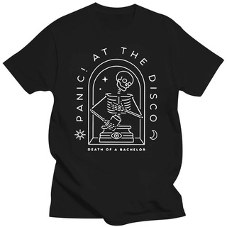 [S-5XL]เสื้อยืด พิมพ์ลายกราฟิก Panic At The Disco PATD Death Of A Bachelor สําหรับผู้ชาย และผู้หญิง