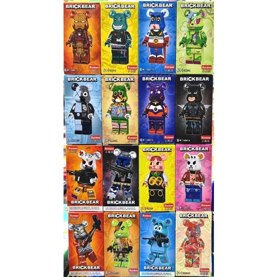 GT Toys เลโก้ แบร์บริค 10061 หมี Brick Bear 16 กล่อง ขายยกชุดนะคะ - the ...
