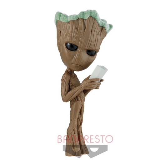 (Lot JP)Q Posket Marvel Fluffy Puffy - Rocket & Groot - (B: Groot)ของเท้ส่งตรงจากญี่ปุ่น