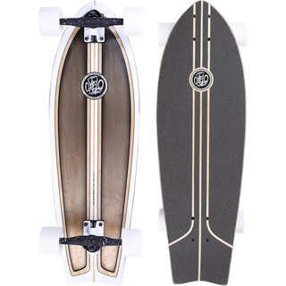 OXELO ลองบอร์ด skateboard รุ่น Fish Classic Surf Longboard