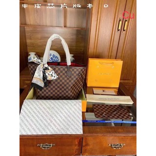 Hiend💯✅ Louisvuitton กระเป๋าหลุยส์ช้อปปิ้ง ไซค์12” พร้อมกล่อง