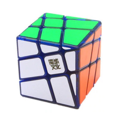 Rubik MoYu Crazy Windmill BLUE 3x3 - ลูกบาศก์รูบิคตัวแปร 6 ด้าน