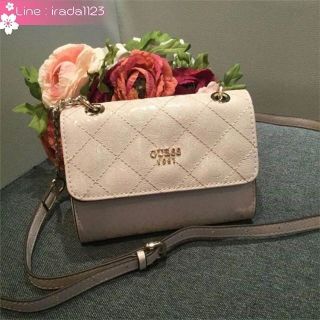 Guess seraphina mini crossbody flap bag ของแท้ ราคาถูก