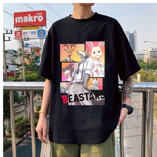 เสื้อยืด พิมพ์ลาย Beastars Wolf คุณภาพสูง สไตล์คลาสสิก สําหรับผู้ชาย 542385