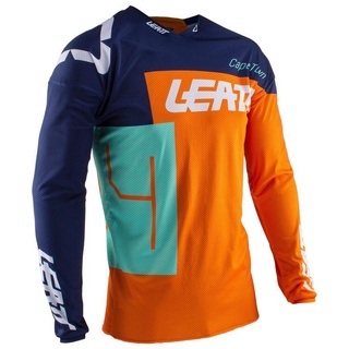 【COD】 พร้อมส่ง เสื้อยืดแขนยาว ลาย Leatt Jersey Leatt GPX 4.5 Lite Downhill สําหรับขี่จักรยาน MTB