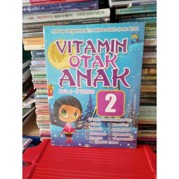 PAUD BOOK DEVELOPMENT METHODS 9 CHILDRENS BRAIN INTELLIGENCE BRAIN VITAMINS สําหรับ CHILDREN AGED 3-