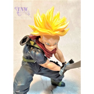 [มือสอง งานแท้ ญี่ปุ่น] Trunks ทรั๊งค์ ขนาด 6" จับดาบ Dragonball ดราก้อนบอล งานแท้ Banpresto