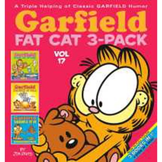 NEW BOOK พร้อมส่ง Garfield Fat Cat 3-Pack 17 : Garfield Weighs His Options, Garfield Potgelly of Gold [Paperback]