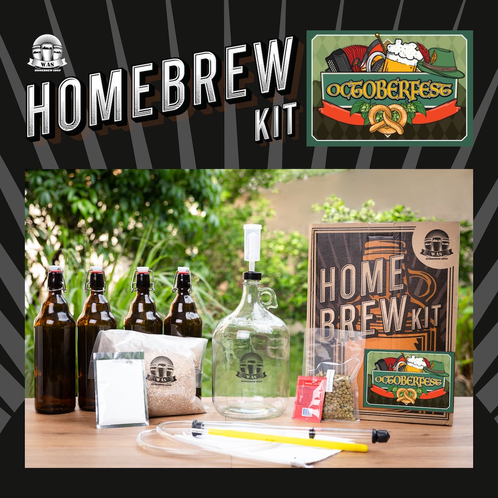 WAS HOMEBREW KIT Oktober Fest  4/10Liters วอส​ โฮมบรูวคิท 4/10ลิตร ชุดทำเครื่องดื่มคราฟท์ Oktober Fe