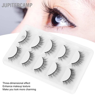 🔥🔥5 Pairs Thick Dense False Lashes Three-dimensional Long Curly Eyelashes Makeup Tool