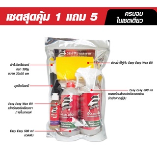 Easy Easy Big Set น้ำยาทำความสะอาดภายในรถยนต์ น้ำยาซักเบาะ นวัตกรรมสารดึงคราบออกจากพื้นผิว ไม่เกิดคราบ ไม่มีกลิ่นอับ