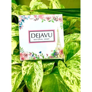 สบู่ Dejavu ซื้อ 1 แถม 1 (สร้อยข้อมือหินมงคล) ราคาสุดคุ้ม 99 บาท !! สารสกัดจากธรรมชาติ สบู่เดฌาวูว์ สบู่cold process