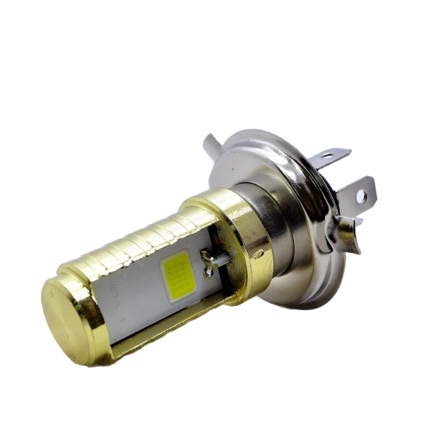 H4 2 ด้าน Dc Hi Low LED รถจักรยานยนต์ H4 COB ไฟ LED