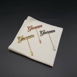 พิณติดปกสูทGroom- Groom Lapel Pin