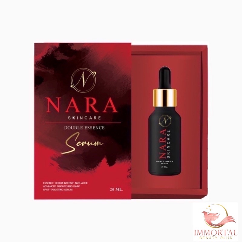 แท้💯% เซรั่มนารา Nara Serum NARA DOUBLE ESSENCE SERUM Nara skincare serum นาราเซรั่ม ขนาด 20ml