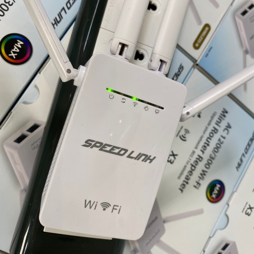 RE5. Speedlink ตัวดูดWIFI ของแท้!! รุ่นใหม่พัฒนาซอฟแวร์ แรง X3 แก้ปัญหาเนตกาก ส่งสัญญาณแรงมาก 4 เสาร