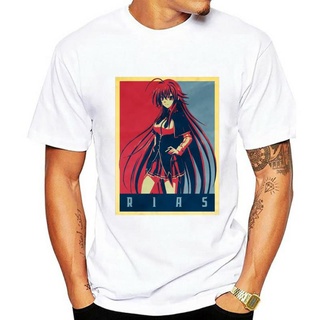 ขายดี เสื้อยืดลําลอง แขนสั้น พิมพ์ลาย Rias DxD AKdkok74NOmaoc12 สไตล์คลาสสิก สําหรับผู้ชาย