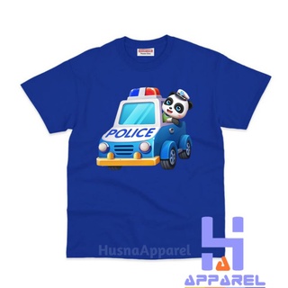 เสื้อยืด ลาย BUS PANDA สําหรับเด็ก