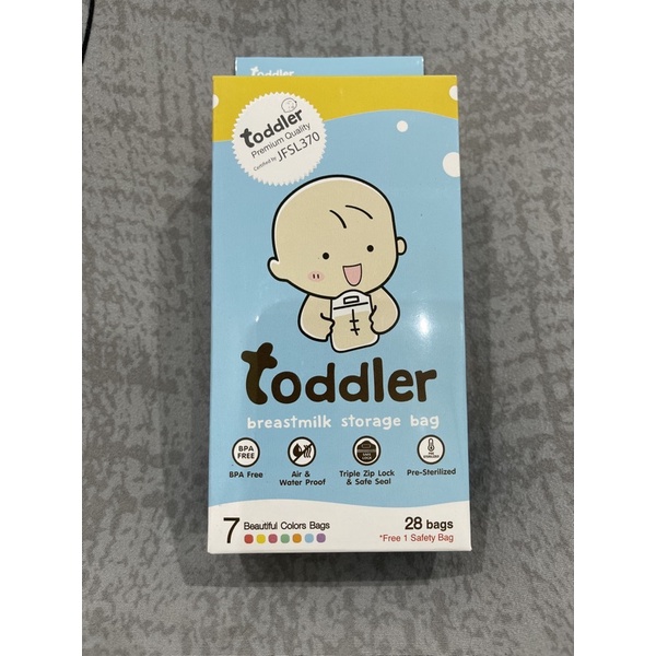ถุงเก็บน้ำนม toddler 9 oz.(28 ใบ)