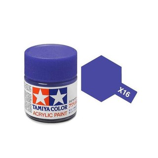 สีสูตรน้ำ TAMIYA X-16 Purple (10 ml)