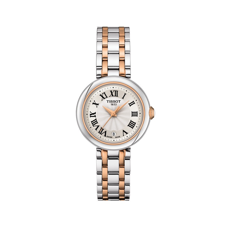 Tissot Bellissima Automatic ทิสโซต์ เบลลิสซิม่า ออโตเมติค สีขาว T1262071101300 นาฬิกาผู้หญิง
